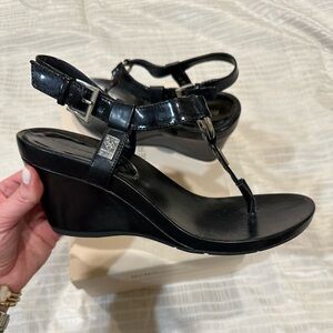 BCBG wedge sandals